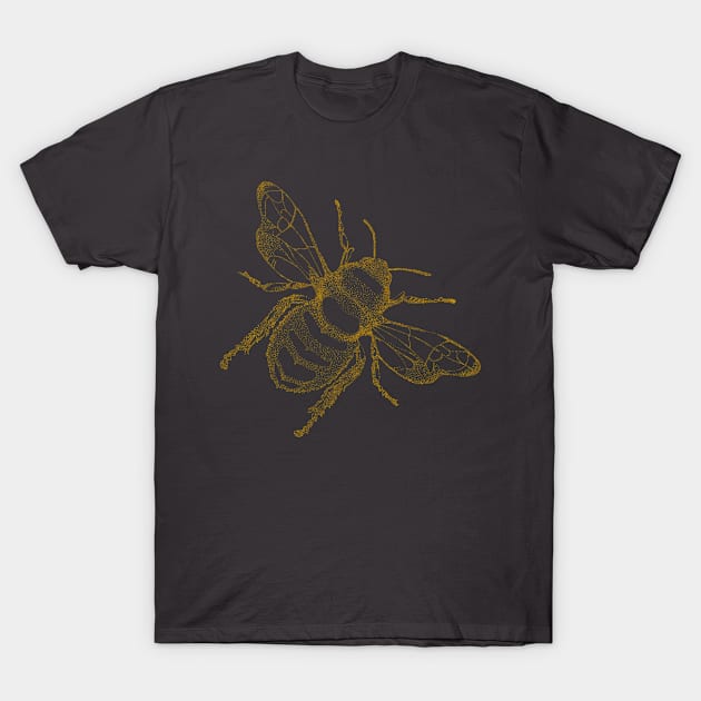 Dotted bee T-Shirt by Laurenmay